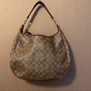 Coach Harley Signature Hobo Handbag((*SOLD*)